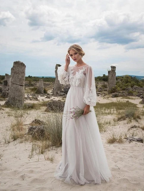 shop boho wedding dresses in boise｜a&bé bridal shop