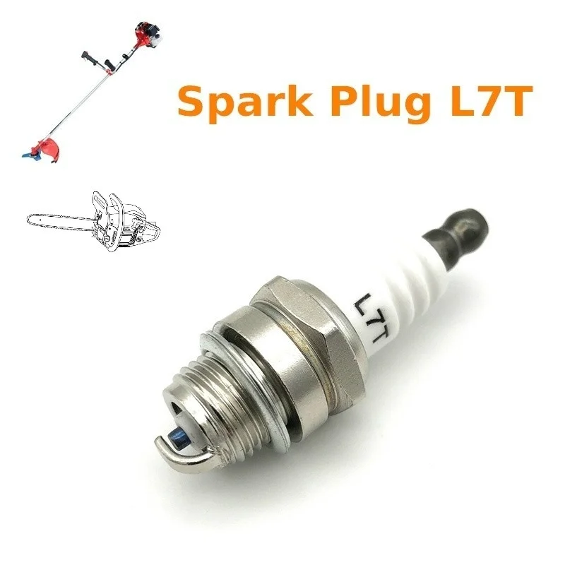 L7T Spark Plug for Gasoline Chainsaw and Brush Cutter