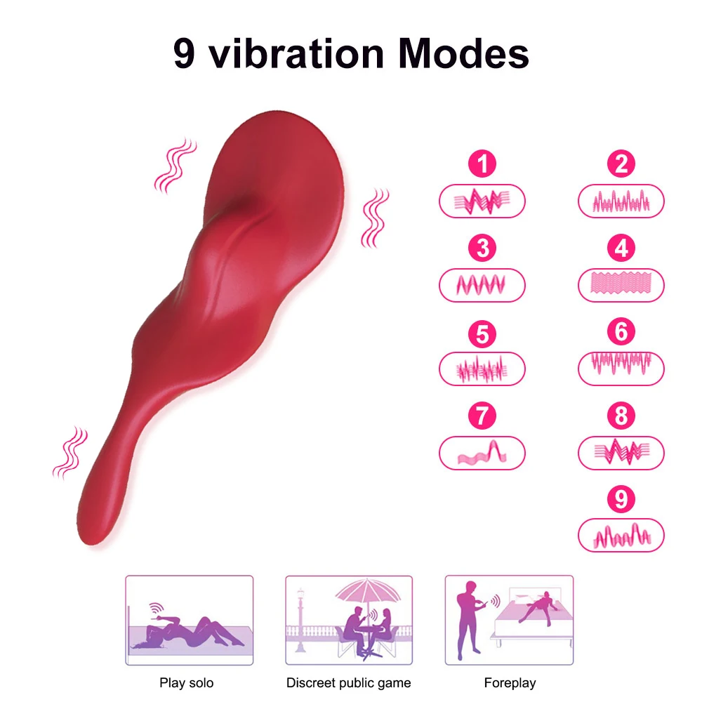 Bluetooth vibrerende slip met afstandsbediening voor vrouwen_voghion.com