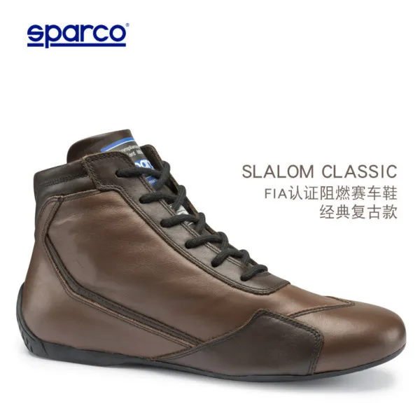 Genuine Cowhide Racing Karting Shoes Men Women Sports FIA Approved Karting Classic Retro Leather Casual Sports Boots sports shoes