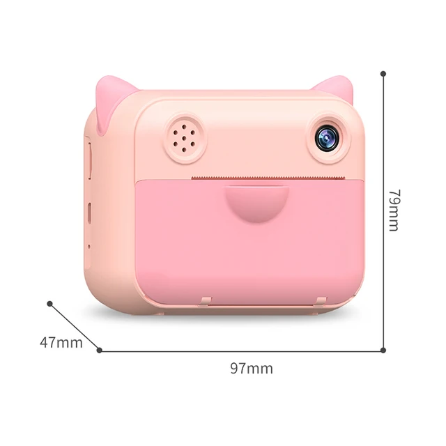 Kid Instant Print Camera Child Photo Camera Digital 2.4 inch Screen Children's Camera Toy For Birthday Christmas Gift 6