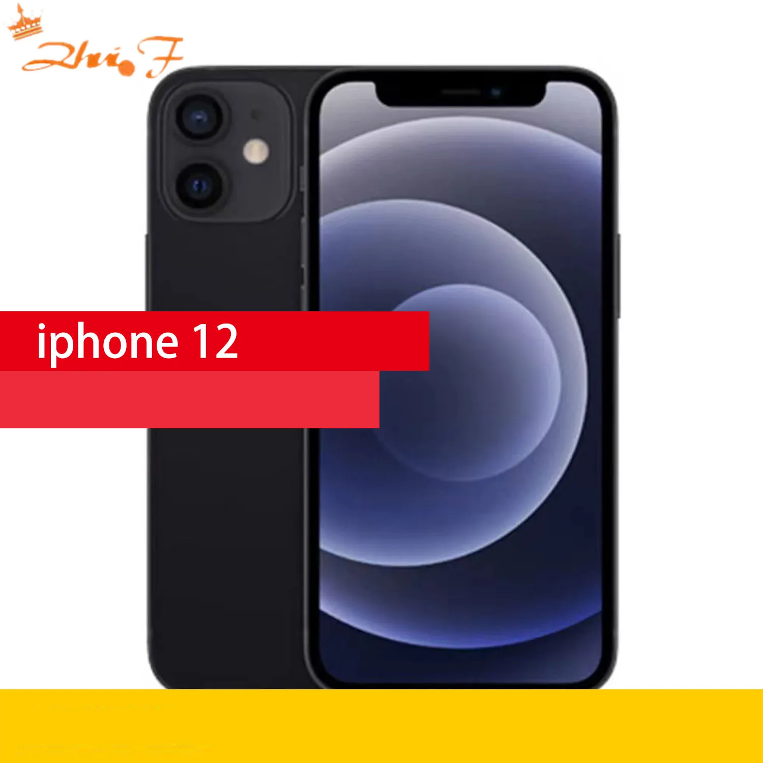 Apple Iphone 12 5G 64Gb/128Gb/256Gb Lte Cellulare Ios A14 Bionic Hexa Core 6.1 ''Dual 12Mp Face Id E-Sim Originale Nfc