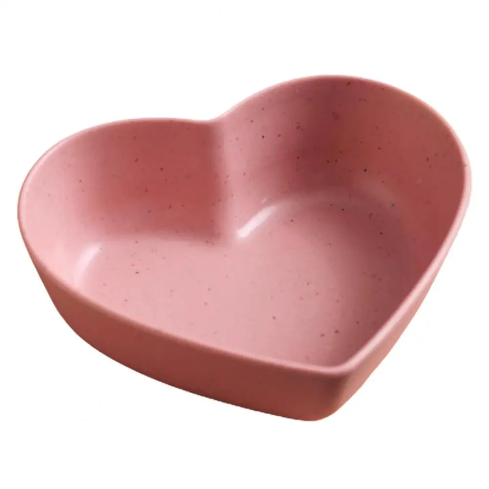 Snack Plate Heart-shaped Nordic Style Dessert Dish