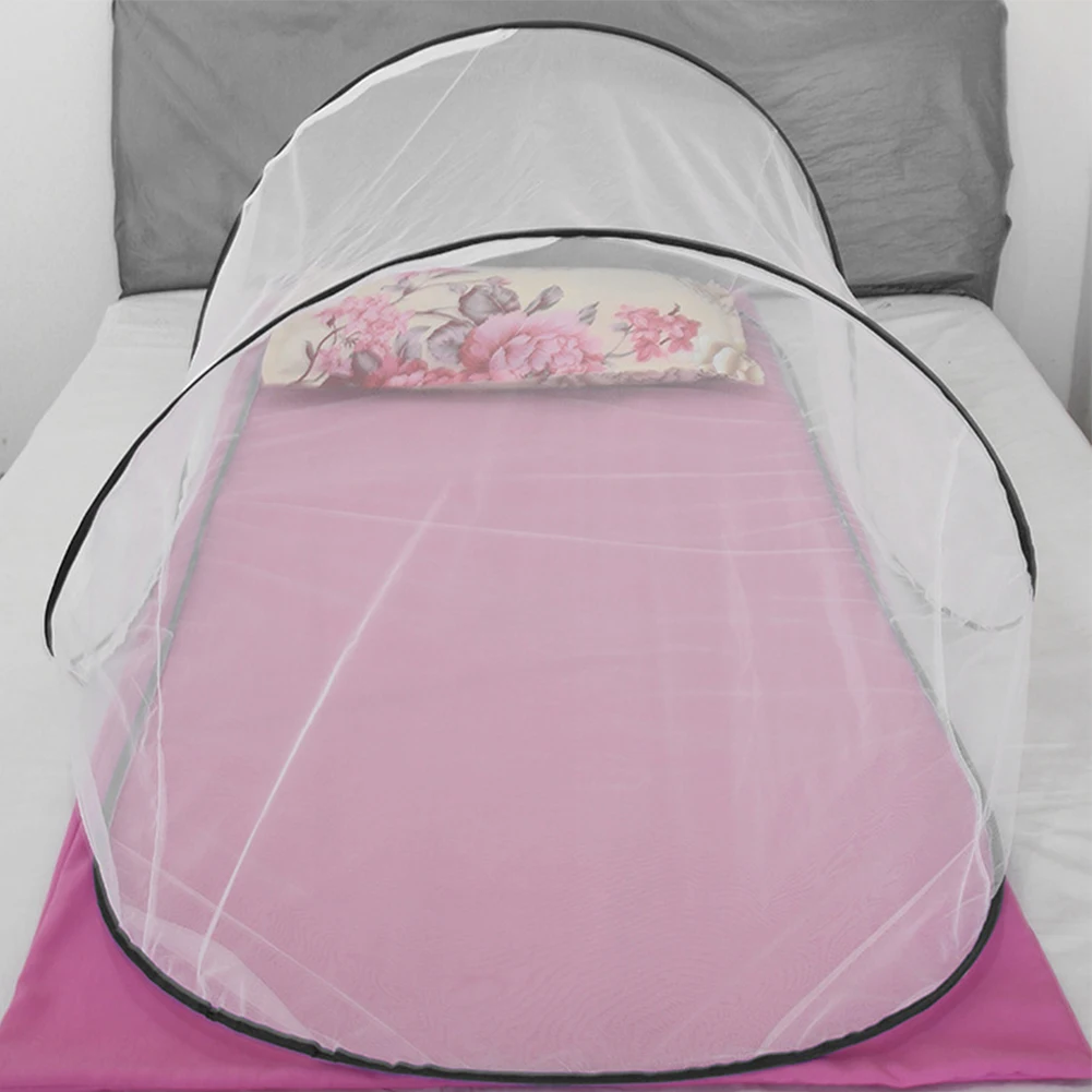 Pop-Up Mosquito Net Tent with Zipper Travel Mosquito Net Portable Outdoor Camping Mosquito Net for Camping Backyards