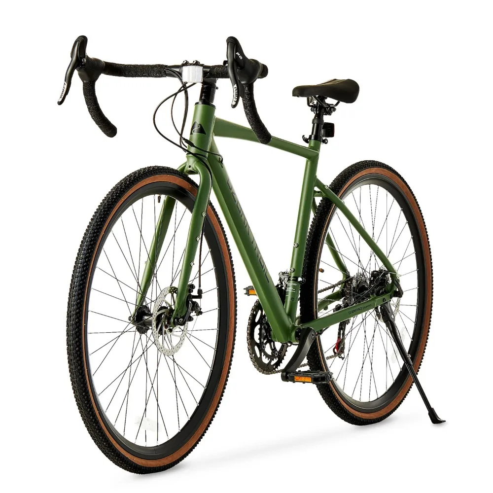 700c G.1 Explorer Drop Bar Gravel Bike, Small Frame, Fits Riders 5'1" - 5'5", Green, Adult 4
