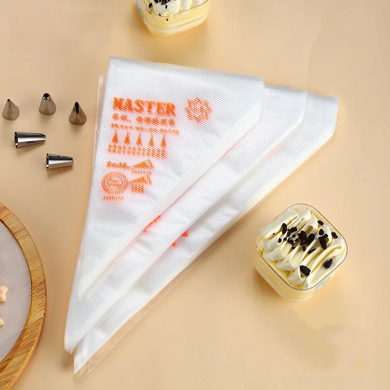 

50 100pcs Disposable Pastry Bags Cake Tools and Baking Accessories Kitchen Bakery Kitchenware Mold Cooking