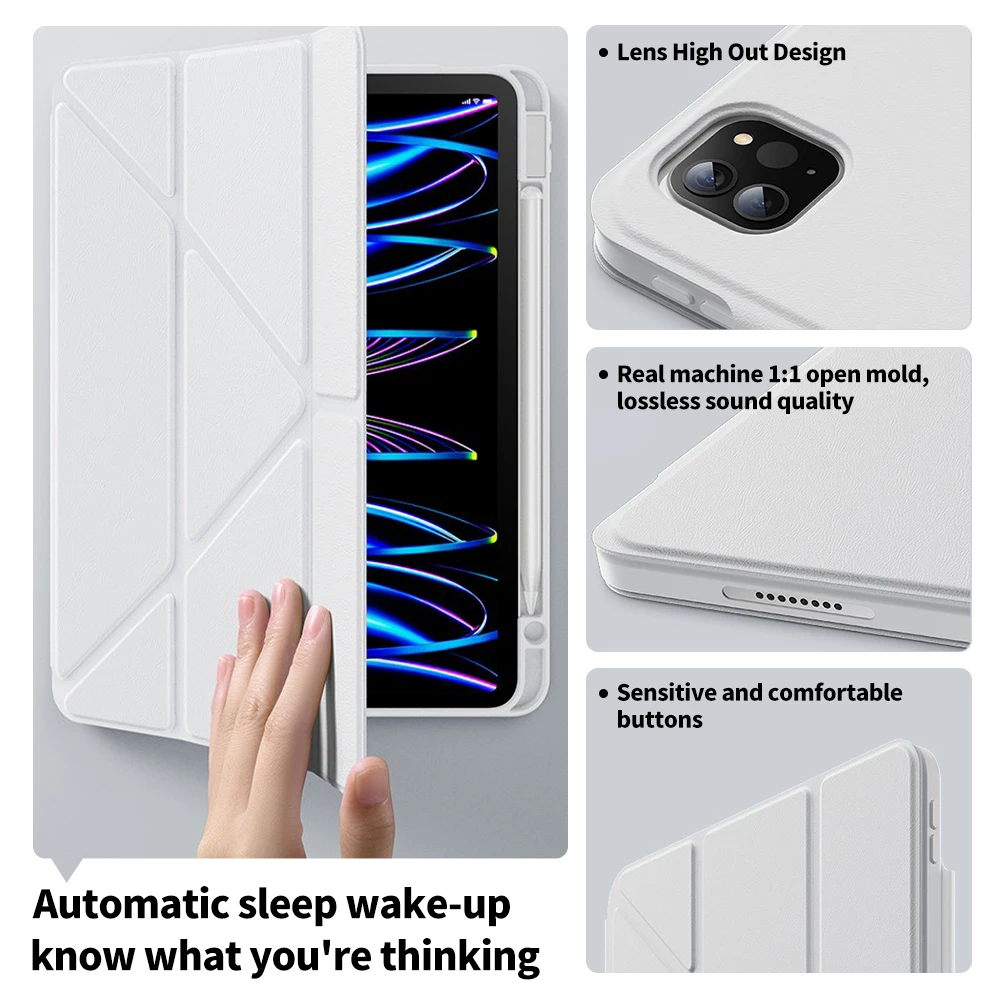 Universal Magnetic iPad Case - Versatile and Protective Tablet Cover