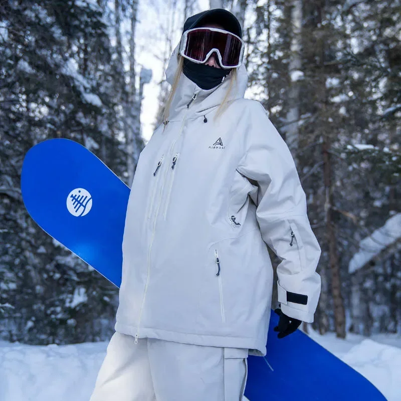 Outdoor Loose Thick Snow Ski Jakcets Snowboarding Winter 3L New Windproof Warm Skiing Overcoats Tops Clothes Women's Men's