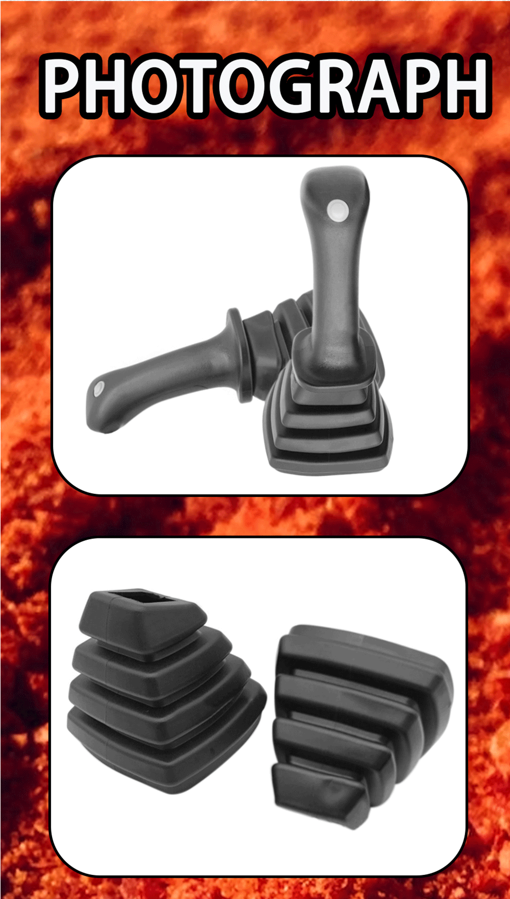 excavator accessories For Yanmar 15/17/20/30/35/55/80/85 Excavator kit  joystick handle rubber dust cover-joystick high quality - AliExpress