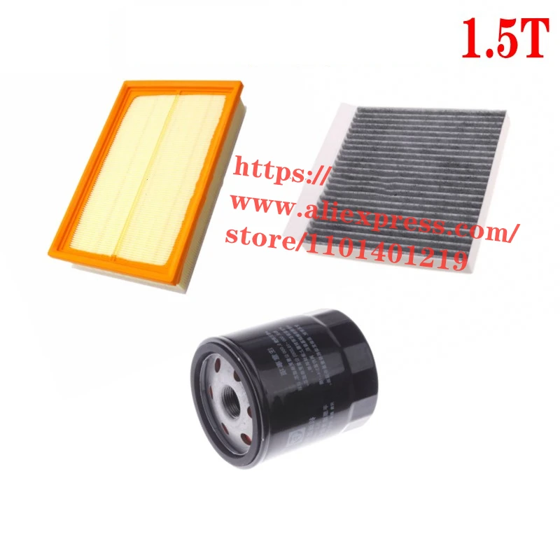 

3PCS/SET Filter Set for 21 Haval H6 GT 1.5T Air Filter&Oil Filter&Cabin Filter