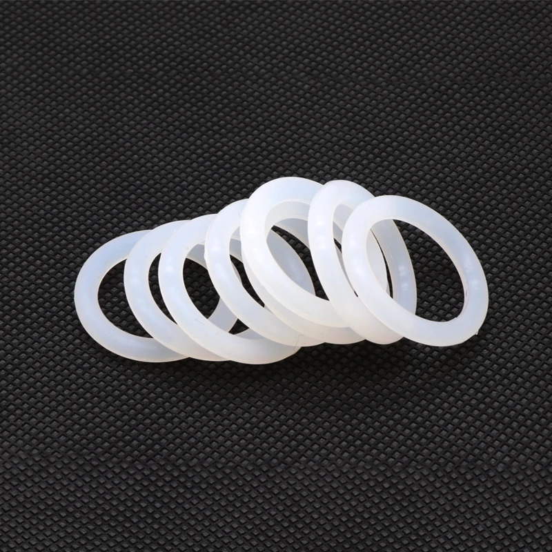 Silicone O Rings Rubber O Rings Keycap O Rings 10Pcs CS 4mm OD 12 ~ 100mm