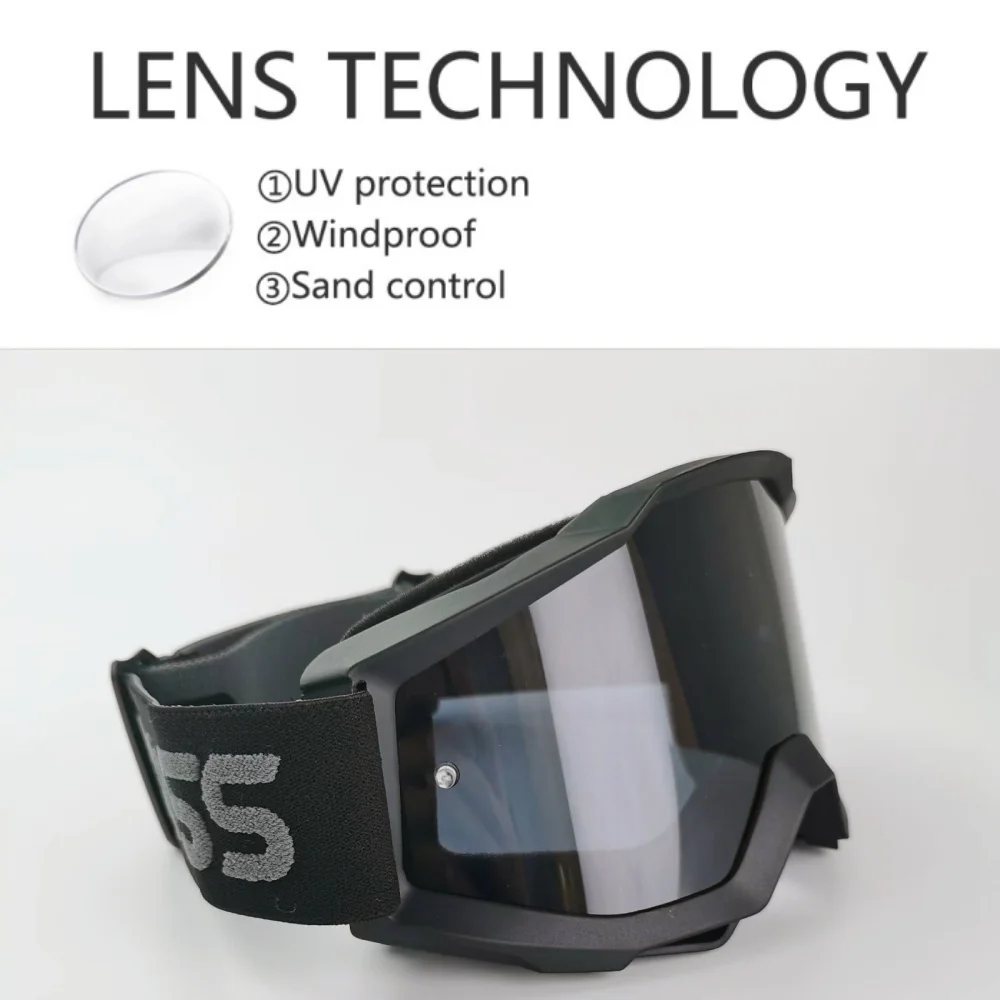 Ski Glasses Winter Motorcycles Cycling Riding Glasses FTBOSS Off-Road Goggles BMX MTB ATV Downhill Cycling Protection Glasses 3