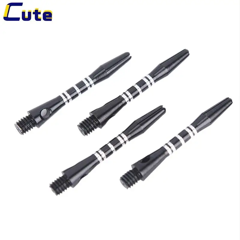 12 Pcs/Lot Black+Blue+Red Aluminum Alloy Darts Shafts 35mm Aluminum