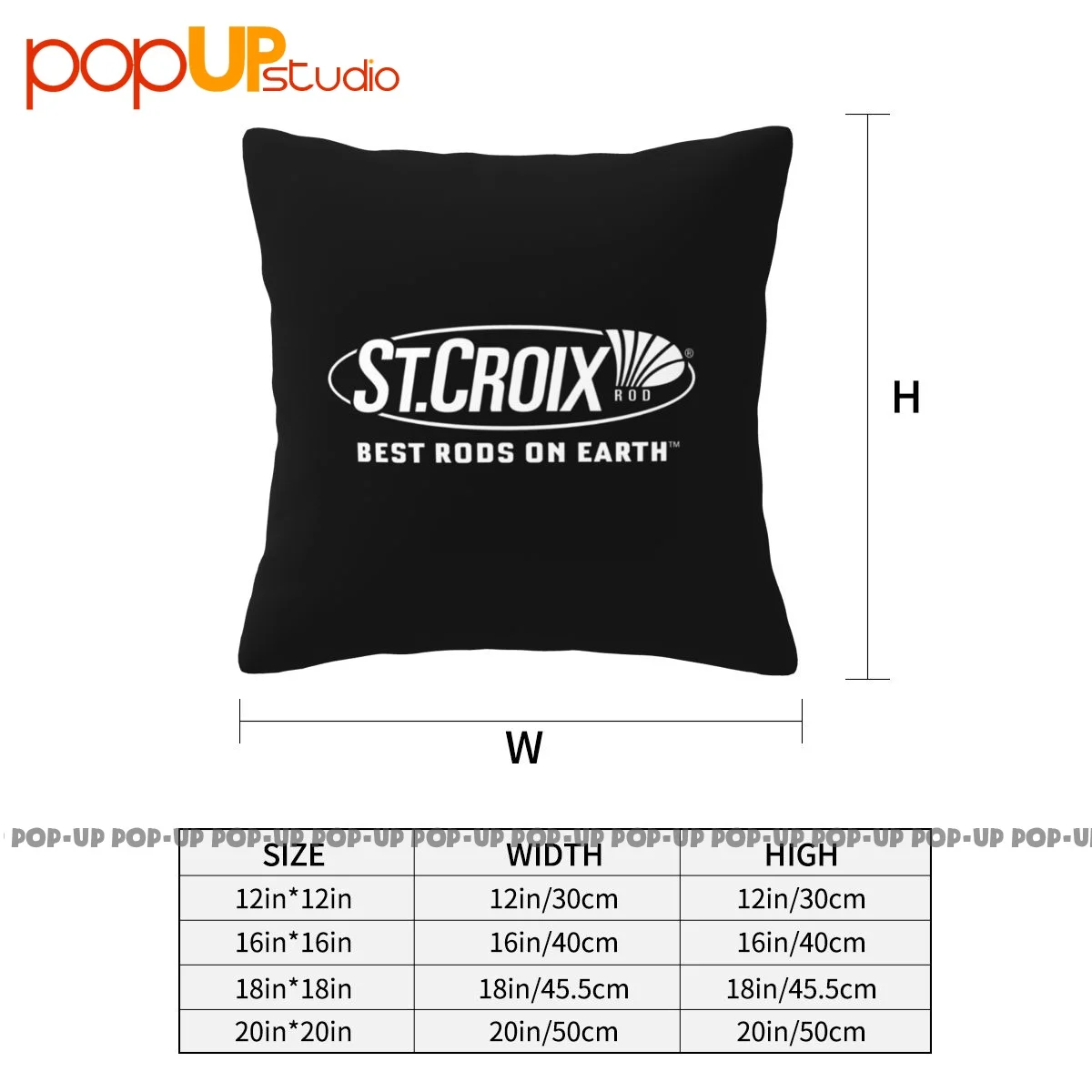 Best Best St. Croix Fishing Rods Casting Spinning Pillowcase Throw Pillow  Cover Fashion Skin Care High-Density - AliExpress