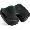 Luxury Seat Cushion, 4 Inch Extra Thick Memory Foam for Pressure Relief, Sciatica, Tailbone Pain & Back Pain Relief, Multi-Use 1