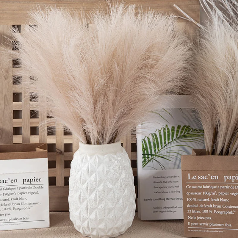 

10/5pcs Artificial Flower Reed Pampas INS Style Simulation Flower Manufacturer Home Decoration Holiday Party False Blossom