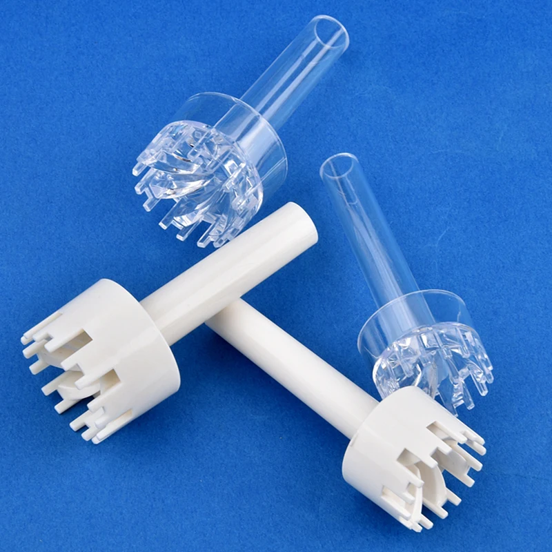 Aquarium Skimmer Acrylic Lily Pipe Spin Surface Inflow Aquarium Water Plant Filter Cleaning Tool Fish Tank Accessories 12~20mm aquarium water filter