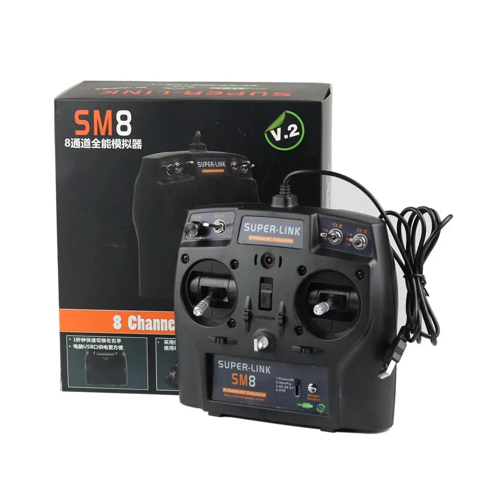 Symulator RC Superlink SM8 8CH - Pilot do treningu lotu