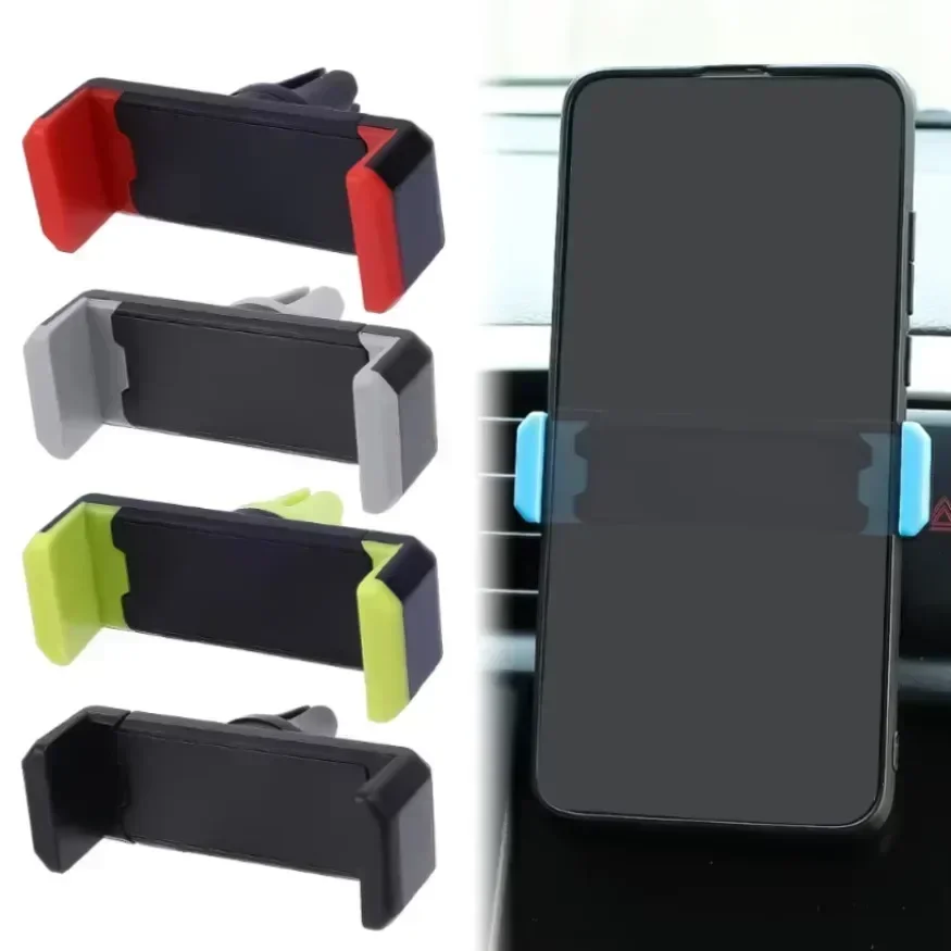 Universal Air Vent Car Phone Holder - Adjustable Mobile Mount & Auto Stand