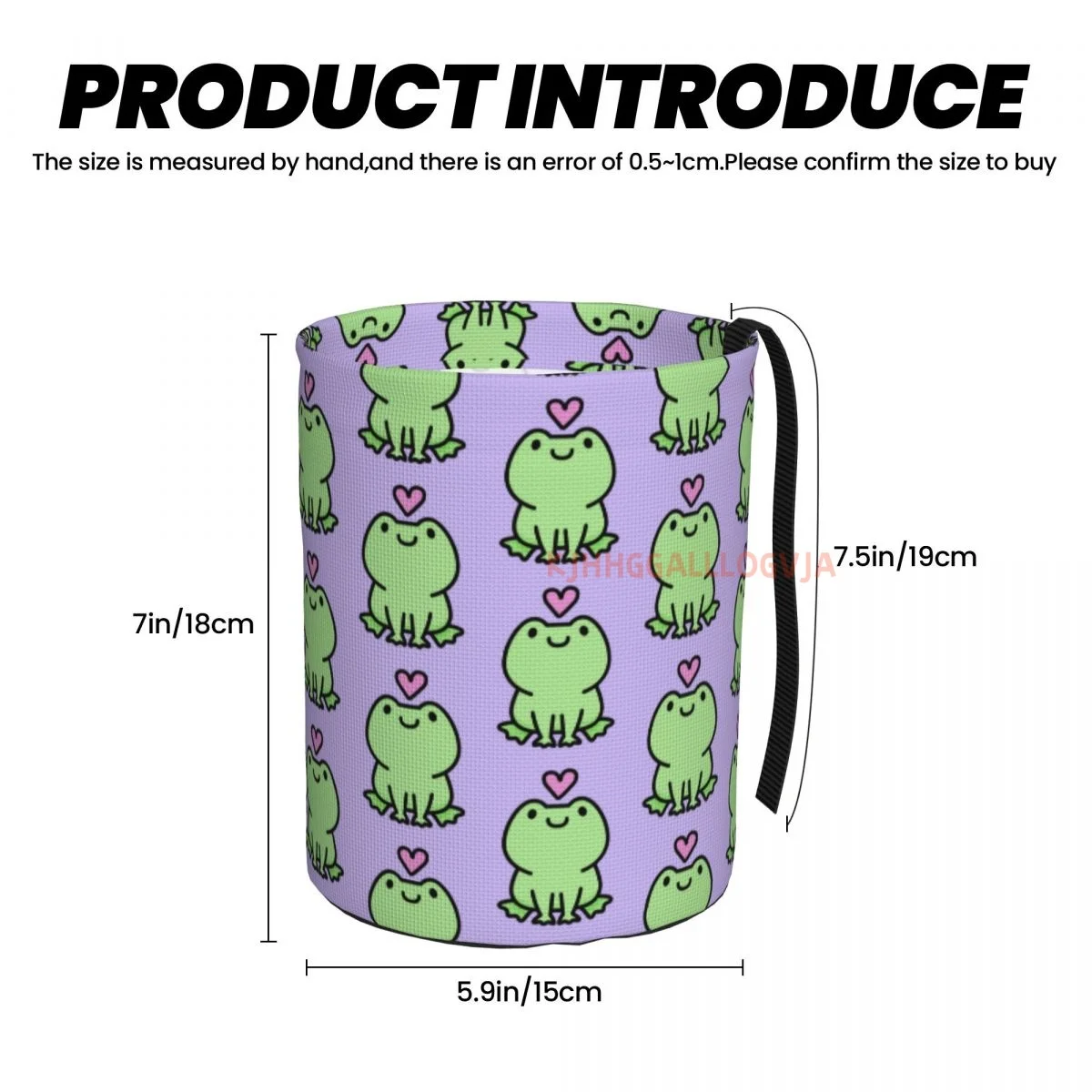 Cute Frog Car Trash Can, Dust Bin, Trash Bin For Kitchen Camping, Interior Car Accessories For Women,Car Garbage