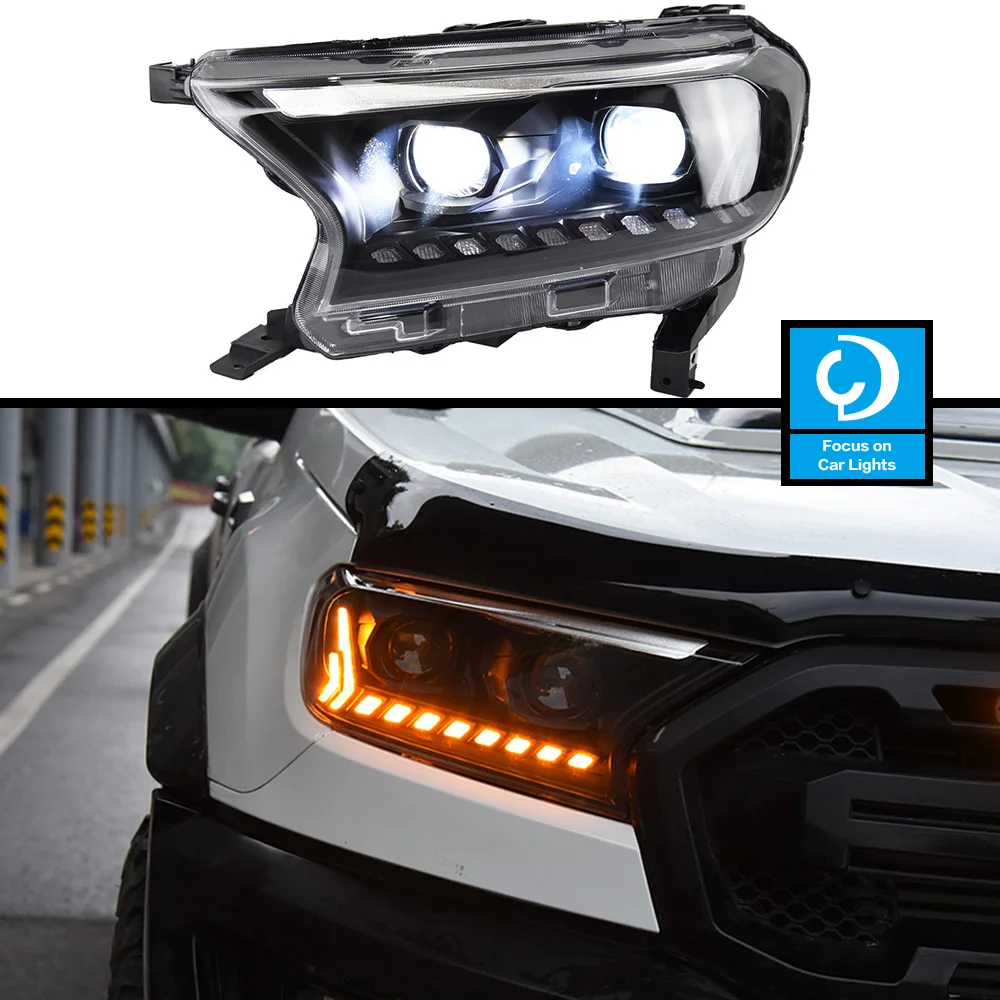 CarFrontHeadlightForFordRangerEverestT6FLT7T8Raptor