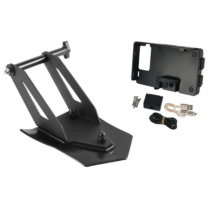 

Motorcycle Charger Mobile Phone Holder Navigation Bracket For BMW R1250RT R 1250 RT 2021 2022 2023 - Parts Accessories