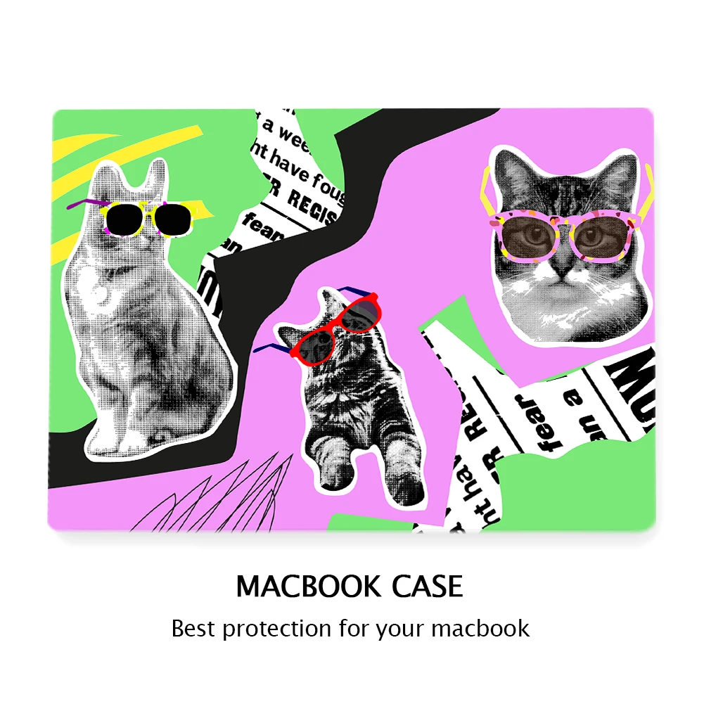 Per Macbook Air 13 Custodia M2 Air 13.6 Custodia Rigida In Plastica Da 15.3 Pollici Per Macbook Pro 13 14 16 M1 M2 M3 Chip Con Cover Per Tastiera