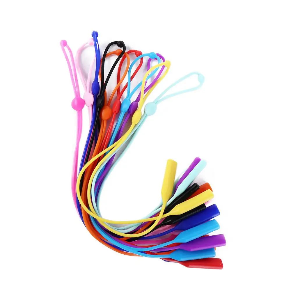 

Anti-lost Reading Eyeglass Hold Straps Glasses Cord Holders Eyeglasses Straps Kid Glasses Chain Silicone Glasses Lanyard