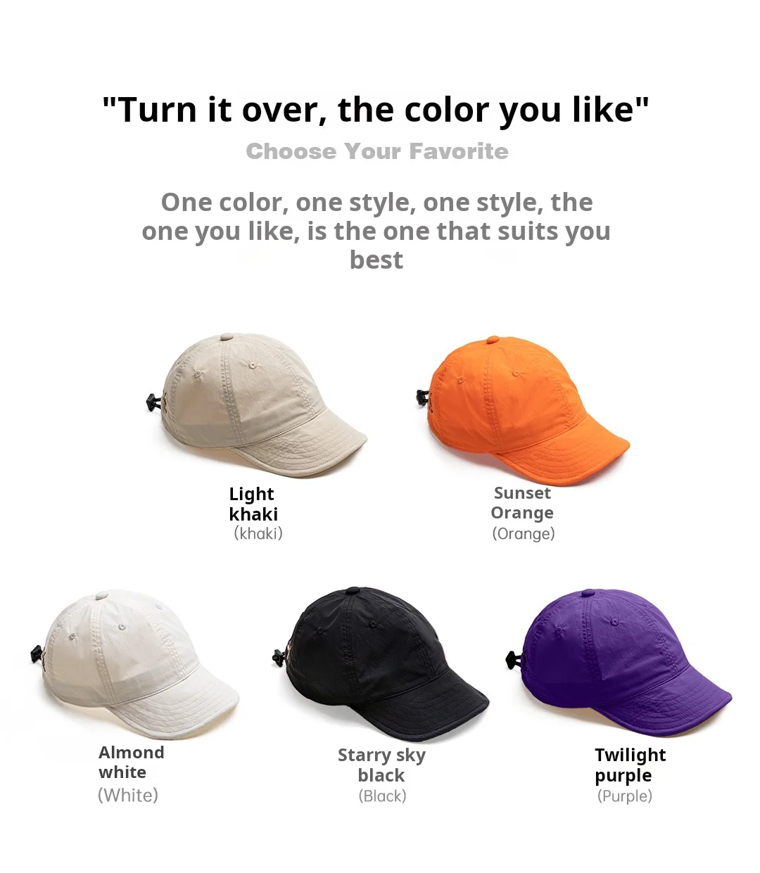 Maden Adjustable Outdoor Camping Baseball Caps Breathable Original Duck Tongue Hat Men's Lightweight Fishing Sun Fitted Hats