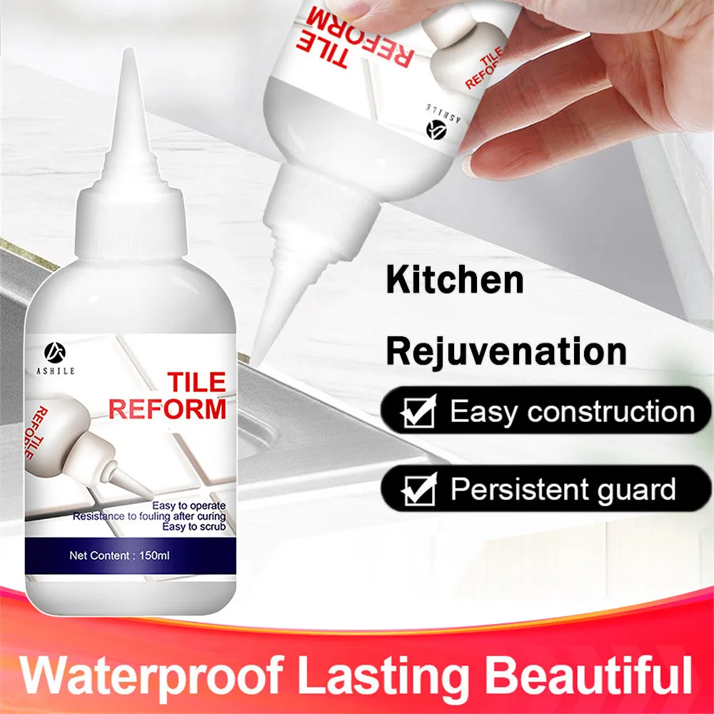 150ml Tile Gap Repair Agent Strong Waterproof Ceramic Tile Grout Crack