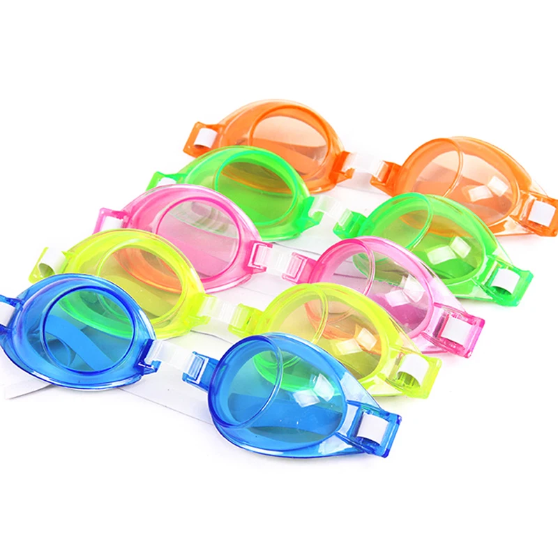 2023 Silicone Kids Anti Fog Swimming Glasses Diving Surfing Goggles Cute Design For Boys Girls Bathing Summer Swim Eye Wear 1PCS 5