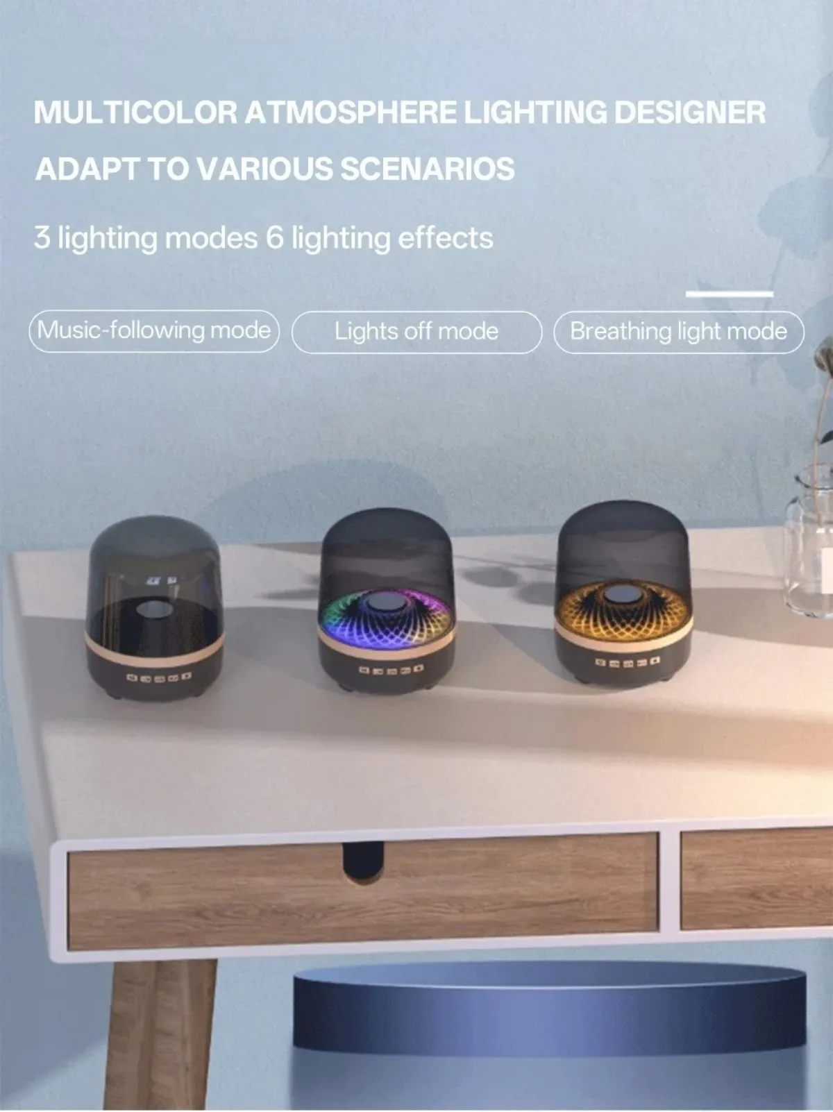 Wireless Bluetooth Smart Speaker With Deep Bass And Tws Surround_voghion.com