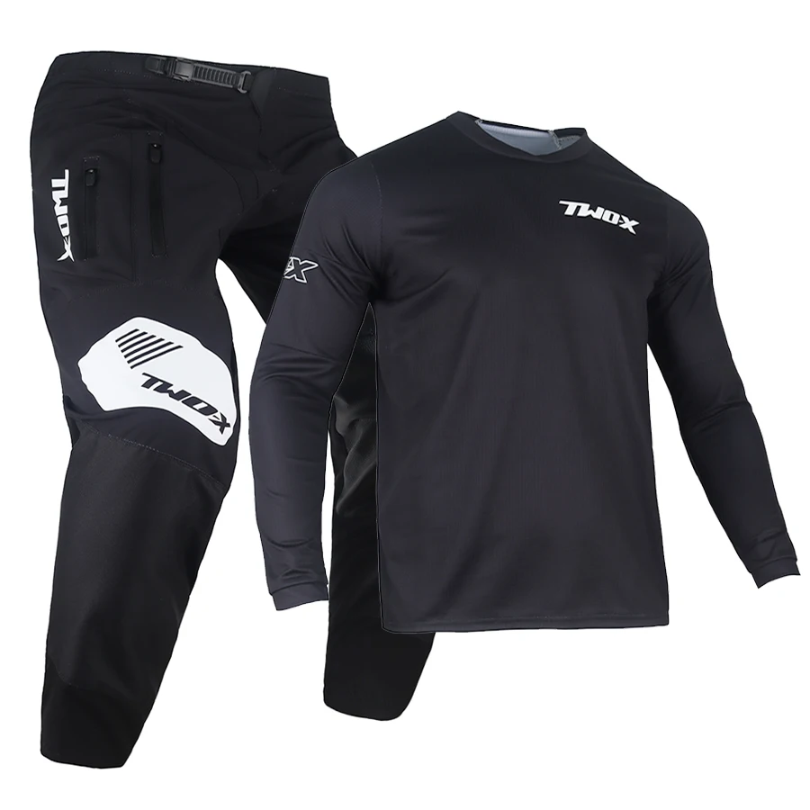 MX ATV Racing Suit Offroad Motocross Jersey Pants Combo Dirt Bike DH Enduro Gear Set Adult Two-X