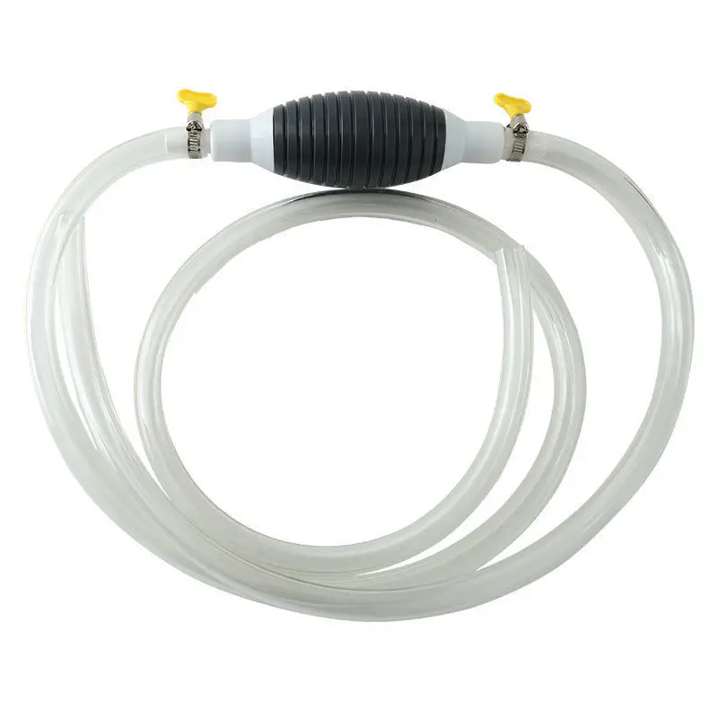 Hand Fuel Pump Car Fuel Tank Sucker Oil Transfer Two Stop Pump Powerful Suction Petrol Diesel for Car Motorcycles Trucks Oil Syringe Pump Liquid Transfer Pump