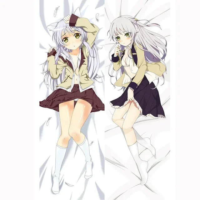 Angel Beats! - Cushion [Kanade] (Original Illustration Ver.) フィギュア 人形 おもちゃ Angel Beats! Kanade Tachibana and Yuri Nakamura Pillow