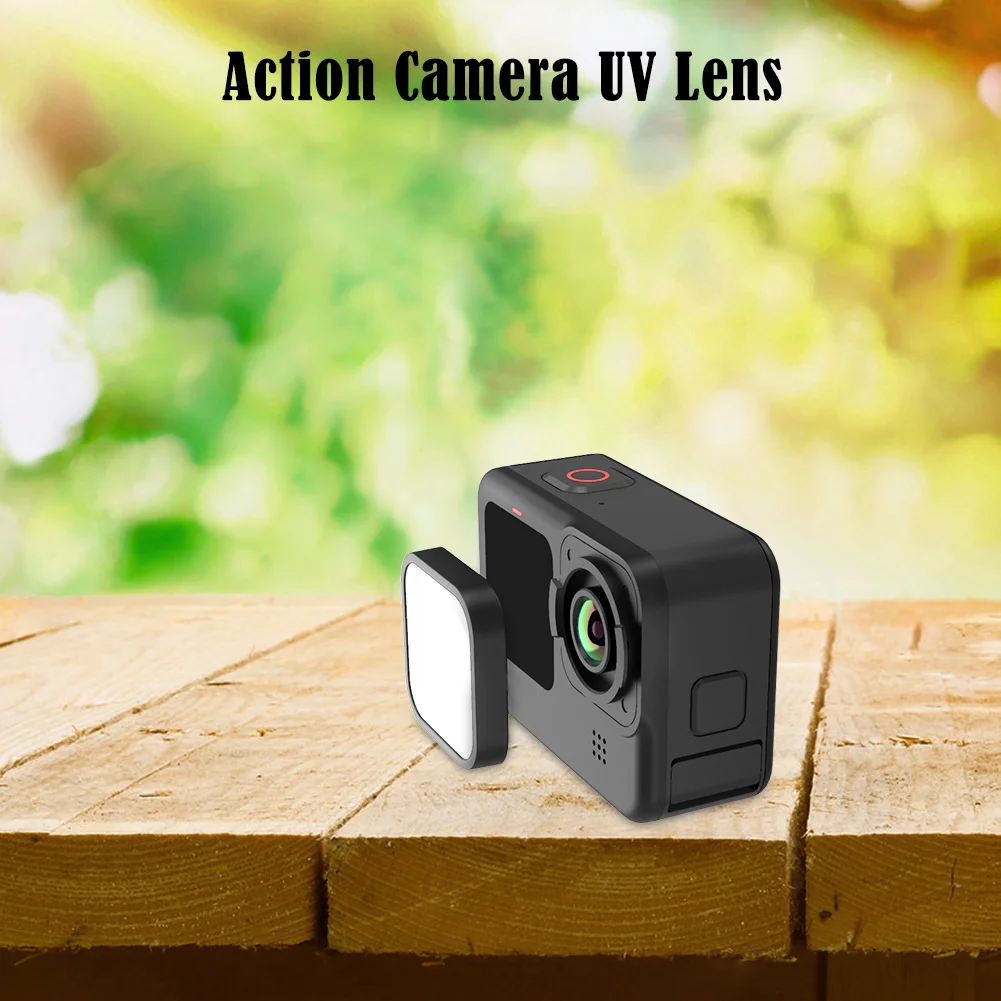스포츠 카메라 UV 렌즈 필터, Go Pro Hero 9, 10/11 용, 알루미늄 합금 액세서리