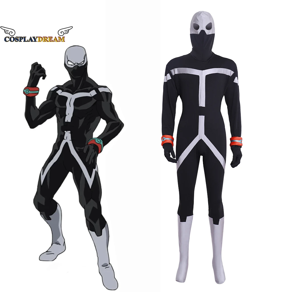 

My Hero Academia Twice Jin Bubaigawara Cosplay Costume with Gloves Spandex Boku no Hero Academia Twice Halloween Cos Costume