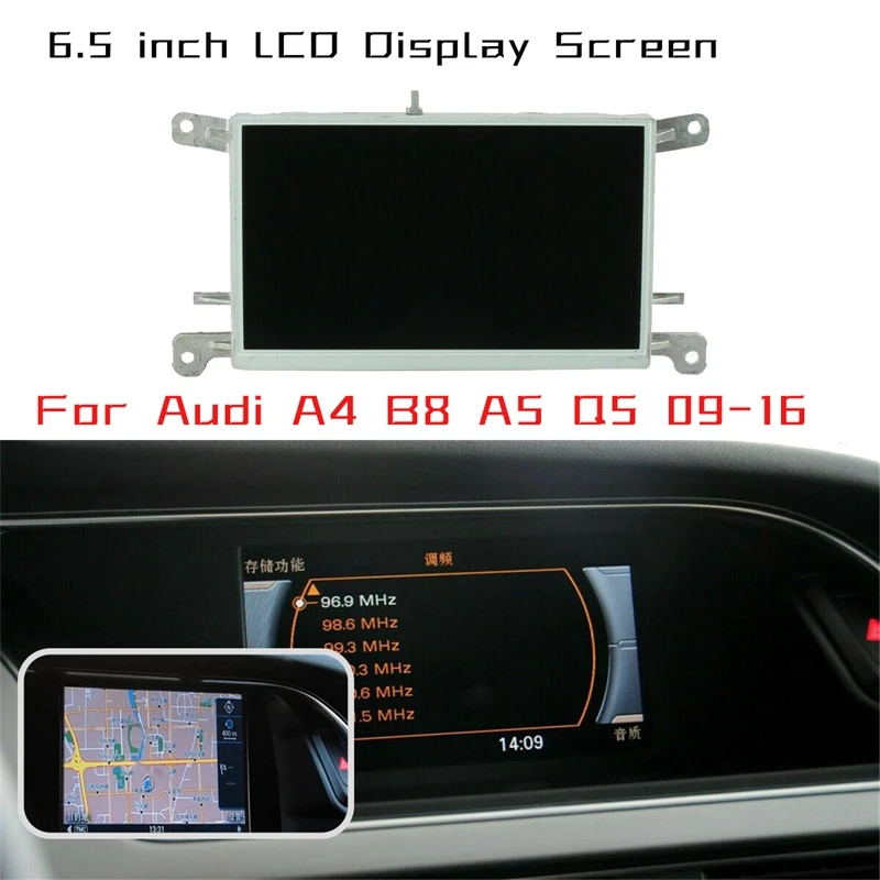 

8T0919603E F G A Новый 3,5-дюймовый ЖК-экран для-A4 B8 A5 Q5 09-16 MMI мультимедийная деталь
