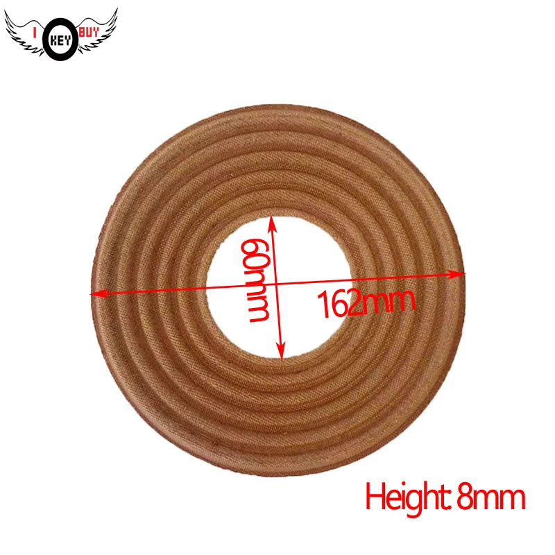 25 Pz/Lotto 162Mm 10 "12" 15 "Altoparlante Ammortizzatore A Molla Subwoofer Fai Da Te Wave Shrapnel Woofer Spider Accessori Per La Riparazione Wholsal