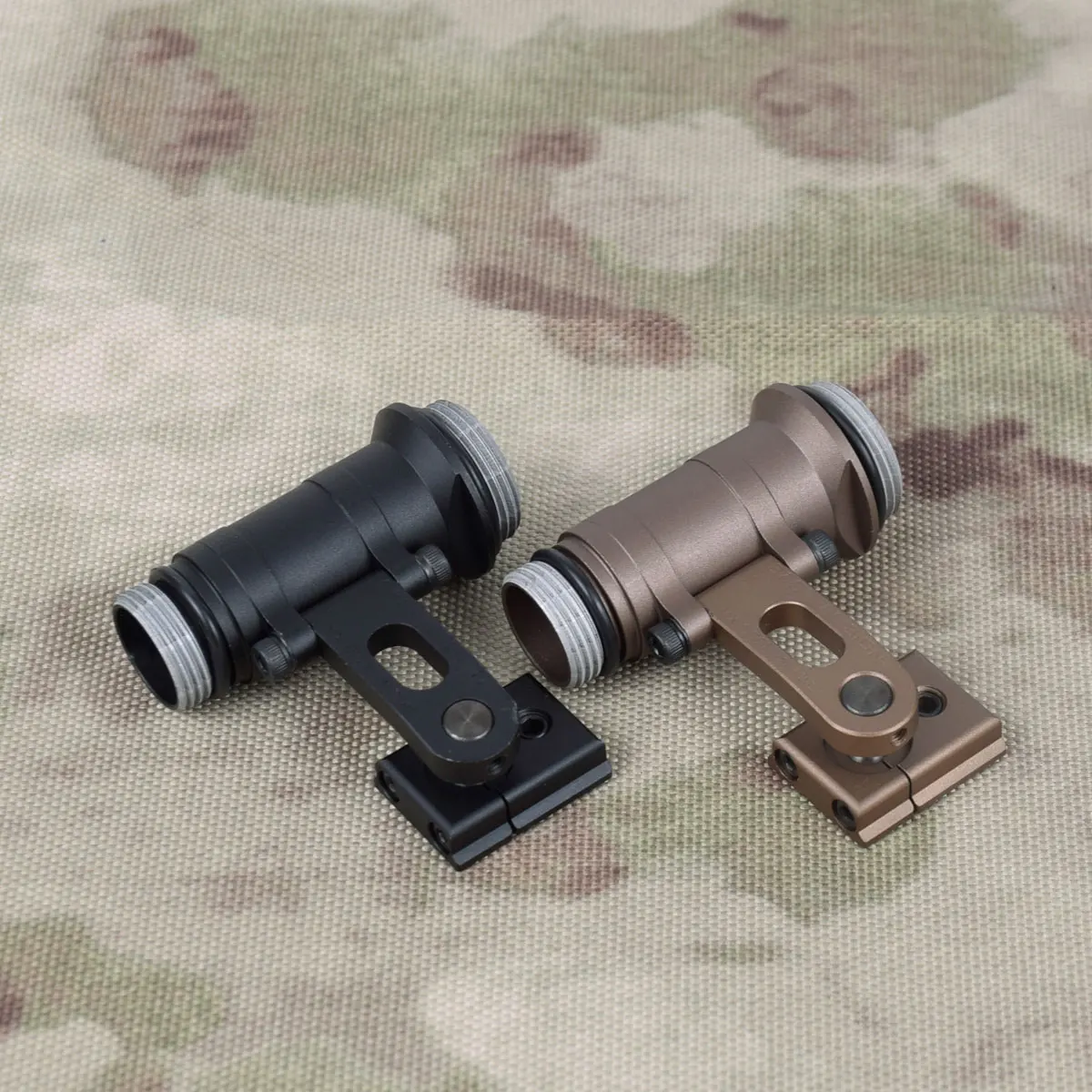 

Airsoft Offset Adaptive Light Mounting M600 M300 Tactical flashlight M600C M300A weaponlight 20mm picatinny Rail