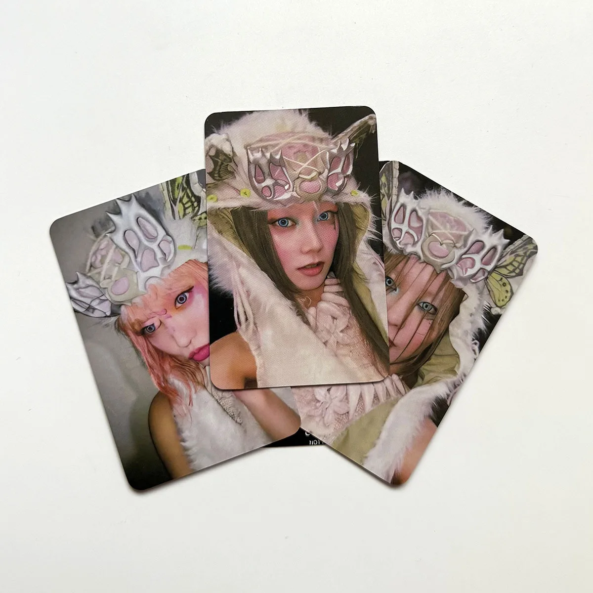 Kpop XG AWE Album Photocard Double Sides Printing Bright Film LOMO