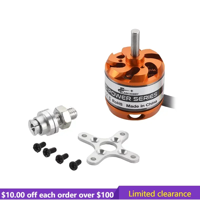 Limited Clearance FLASHHOBBY D3536 1450KV 1250KV Brushless Outrunner Motor