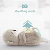 Breathing Otter Sleep and Playmate Otter Musical Stuffed Baby Plush Toy with Light Sound Newborn Sensory Comfortable Baby Gifts 3