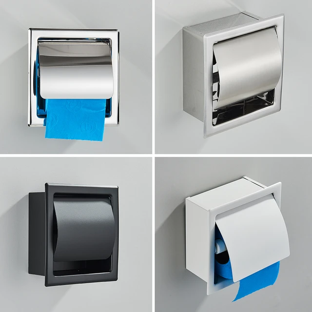 Designer Toilet Paper Holder With Cover Chrome Wc Organizer Roll Hanger  Brass Black Tissue Box For Bathroom Accessories - AliExpress