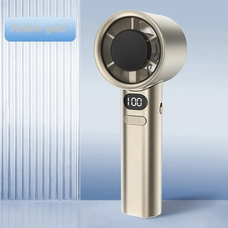 مروحة يدوية محمولة، بـ 120 سرعة هواء، صغيرة وخالية...