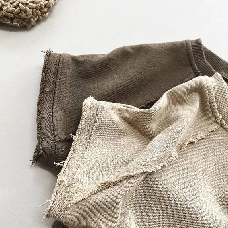 Frühling Herbst Kinder Weste 1-8y Jungen Baumwolle tägliche Weste Tanktops Pullover koreanische Kleinkind Oberbekleidung Kinder kleidung neu – Detail 11