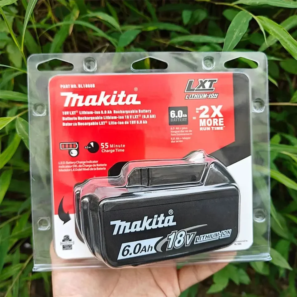Makita Original 18V Lithium Battery 6AH Battery BL1860 BL1830