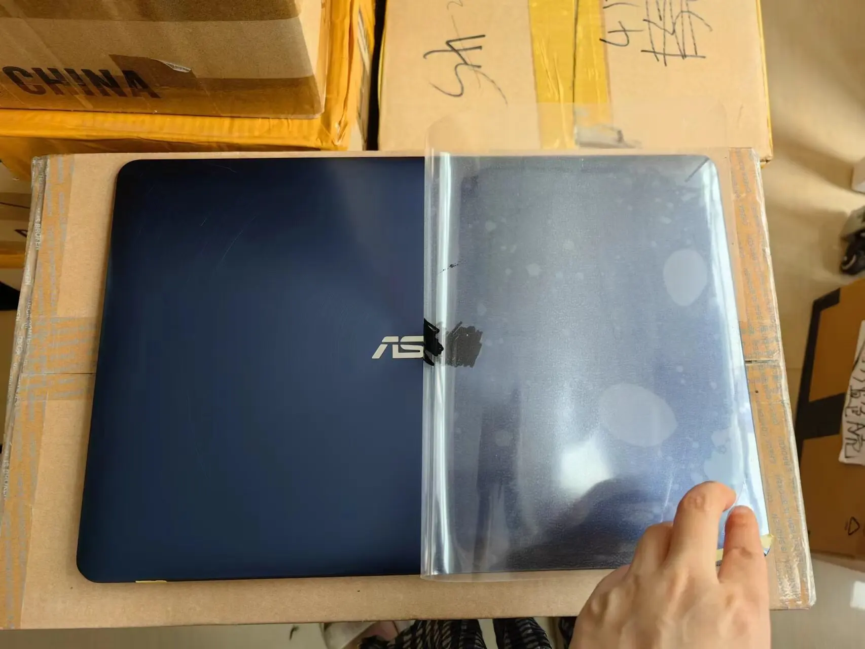 Capa Case com Dobradiças Cabos para Asus Zenbook Pro Ux550 Ux550v Ux550ve Ux550vd Original 15.6 - Imagem 3