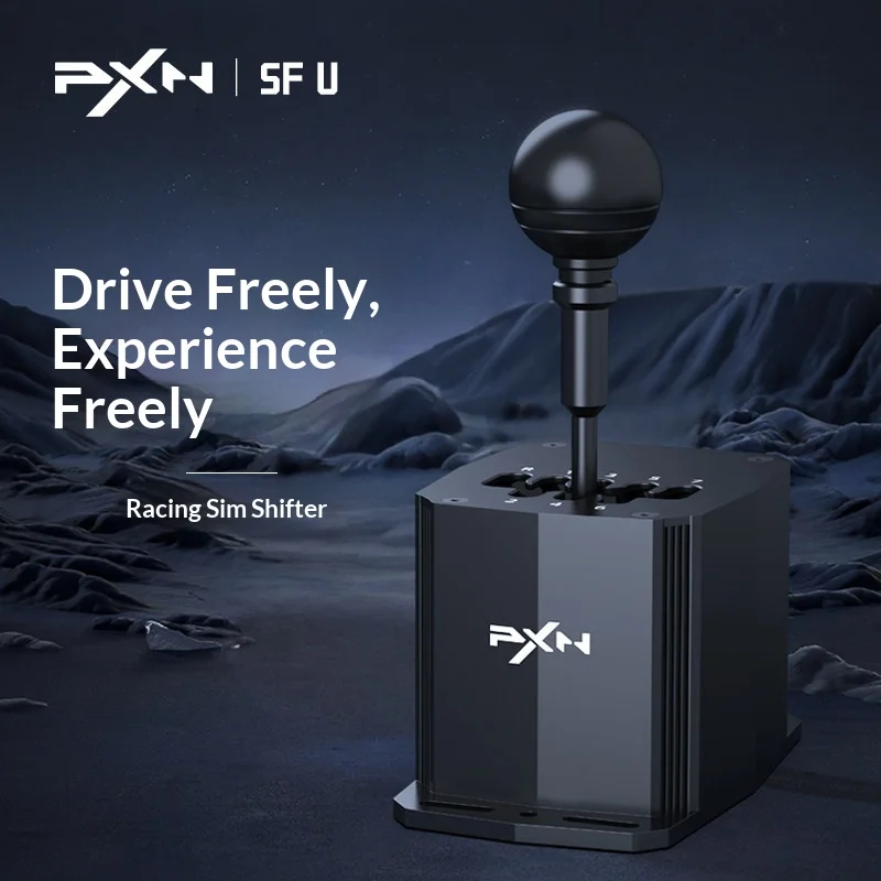 PXN SF U 기어 변속기 수동 변속기 7+1 레이싱 시뮬레이터 PC용 VD4/6/10/V99/V10Pro 호환