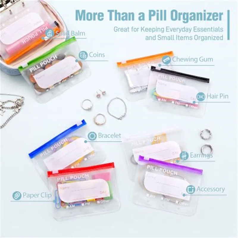 Compact Silicone Travel Storage Pouch